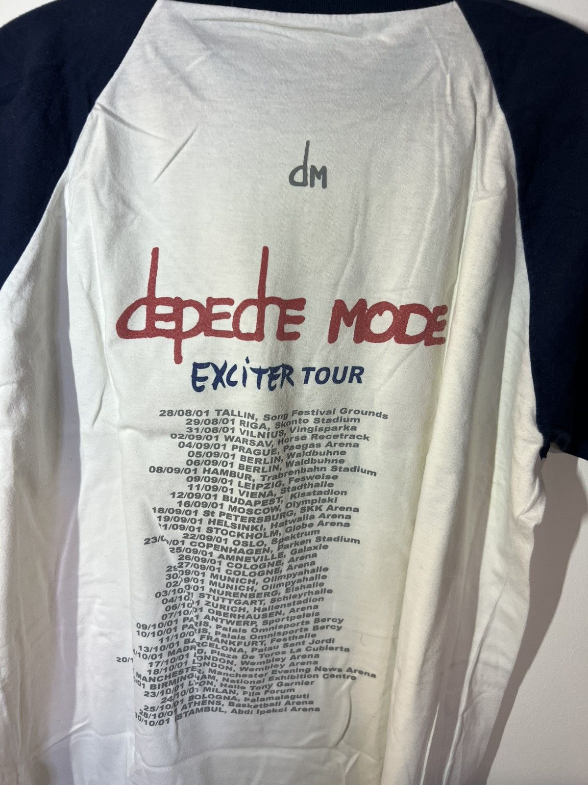 Band Tees tour shirt exciter vintage Depeche Mode 00s Size US L / EU 52-54 / 3 - 4 Thumbnail