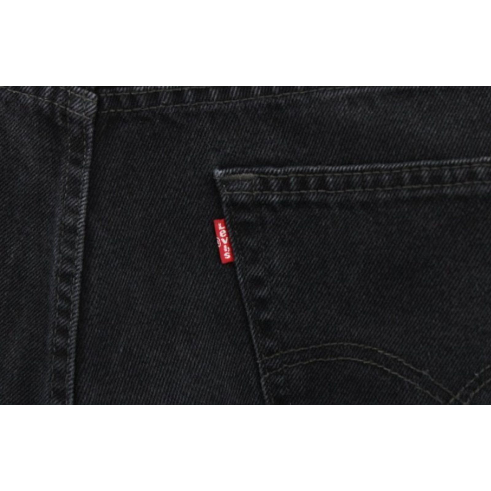 Levi's Levi's 550 Jeans Mens 40 x 30 Black Denim Cotton Casual Relaxed Work Wear Tapered Size US 40 / EU 56 - 7 Thumbnail