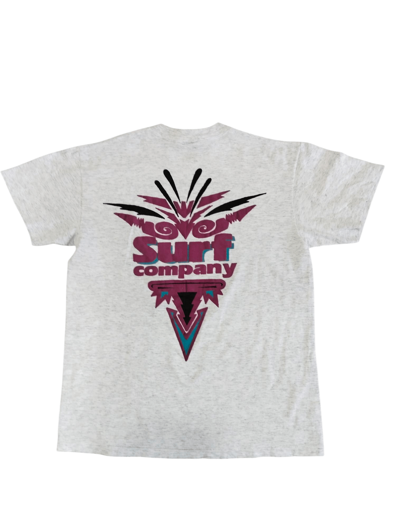 Vintage Vintage 90s Surfing Company Skulls Tshirt Size US M / EU 48-50 / 2 - 1 Thumbnail