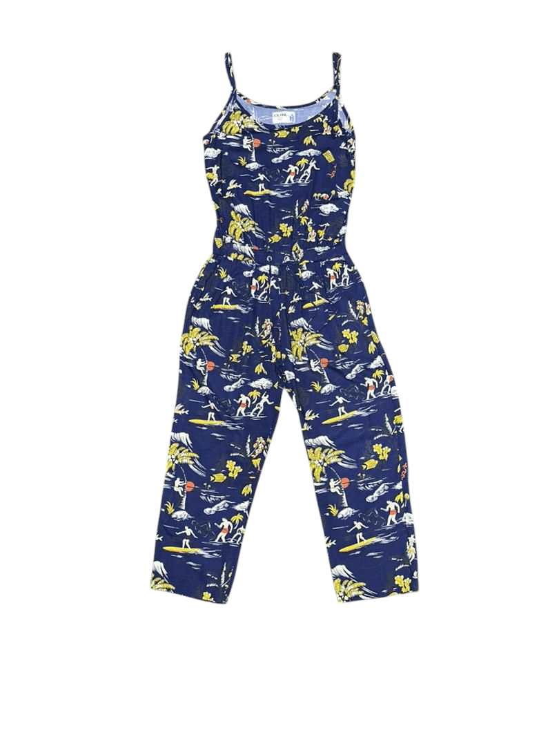 Japanese Brand × Vintage Vintage Ioloni All Over Print Jumpsuits Size M / US 6-8 / IT 42-44 - 1 Thumbnail
