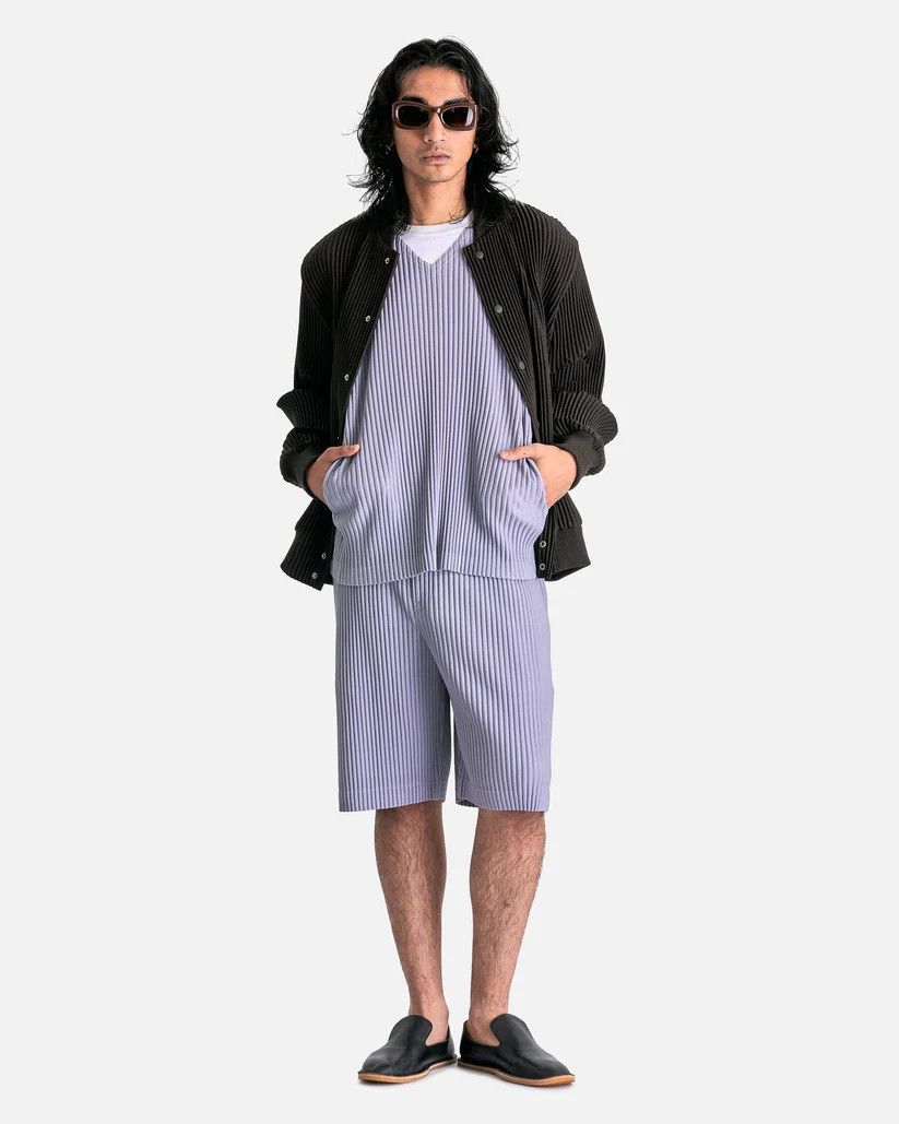 Homme Plisse Issey Miyake o1s1v1r1oon0925 Mc August Vest in Mole Grey Size US M / EU 48-50 / 2 - 4 Thumbnail