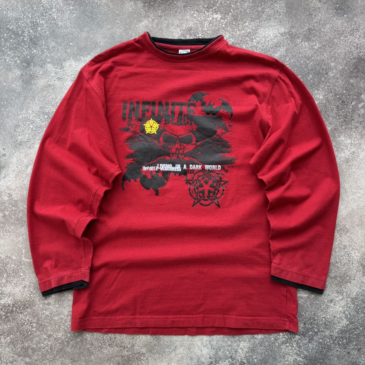 20471120 × Japanese Brand Japan Style Vintage Amazing Long Sleeve Top Size US M / EU 48-50 / 2 - 1 Thumbnail
