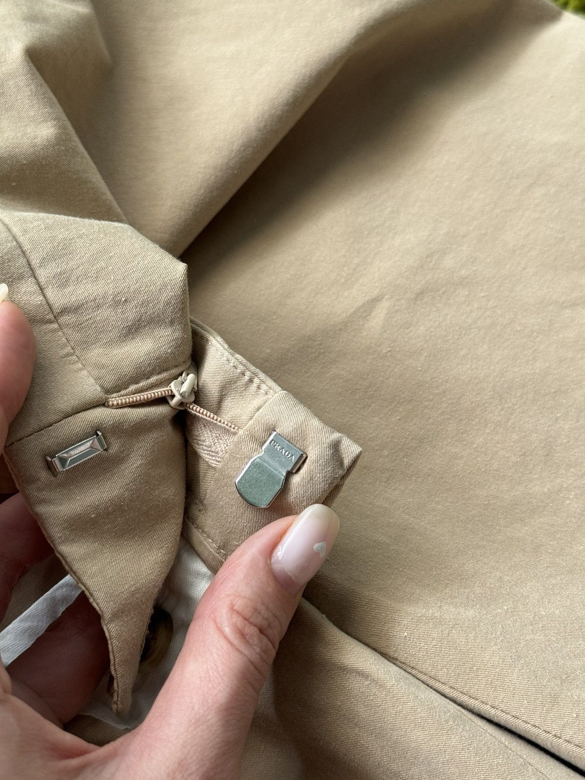 Prada Prada minimalist beige pants Size 27" / US 4 / IT 40 - 5 Thumbnail
