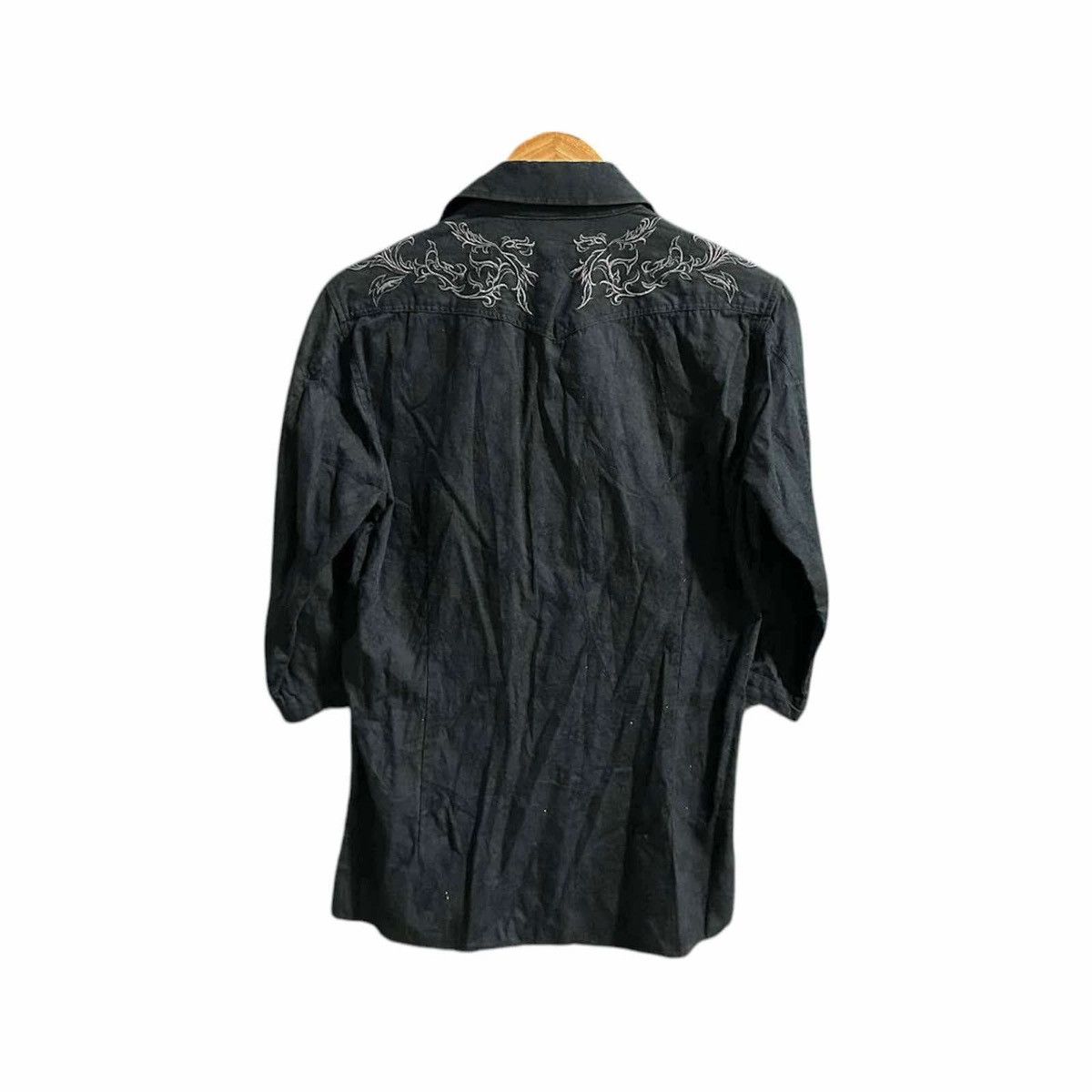 If Six Was Nine × Japanese Brand × Tornado Mart 🔥Y2K Archived Tornado Mart Tribal Shirt Zip Goth Punk Size US L / EU 52-54 / 3 - 11 Thumbnail