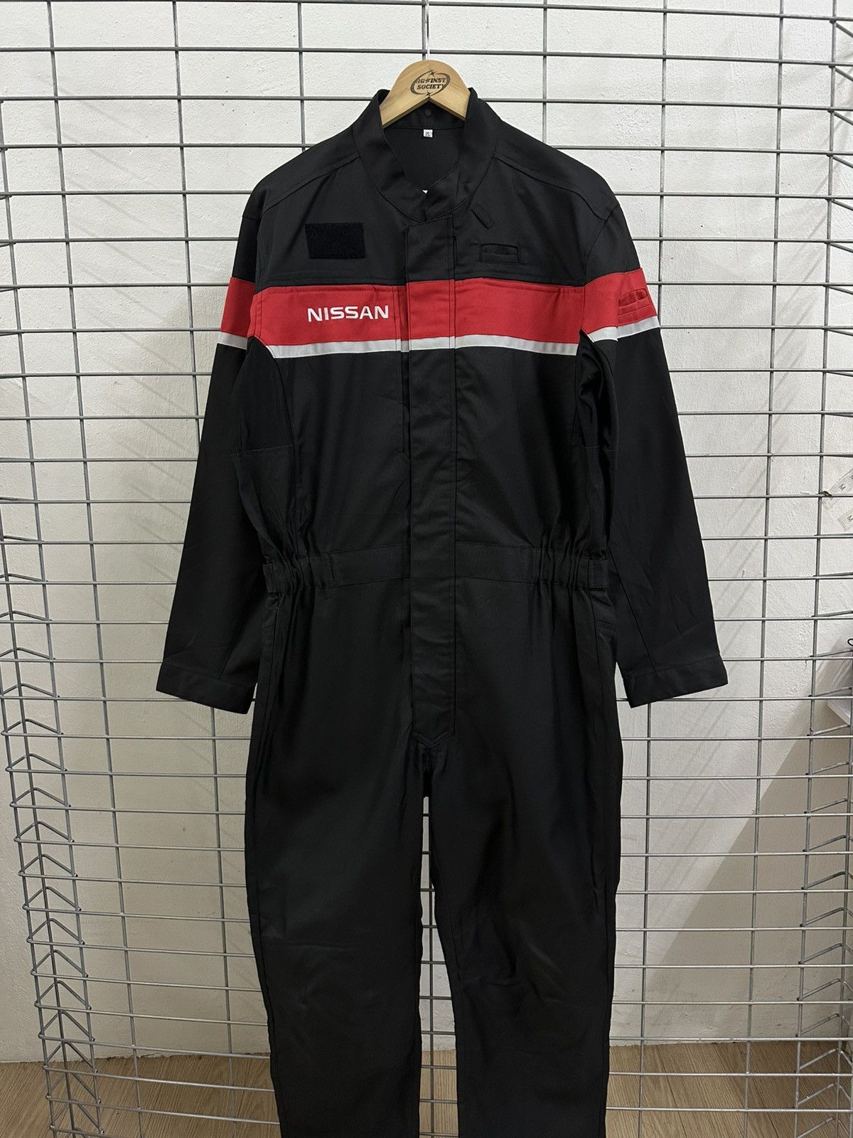 Japanese Brand × Vintage Deadstock Vintage Nissan Coverall Technical Suit Nismo Size US XL / EU 56 / 4 - 1 Thumbnail