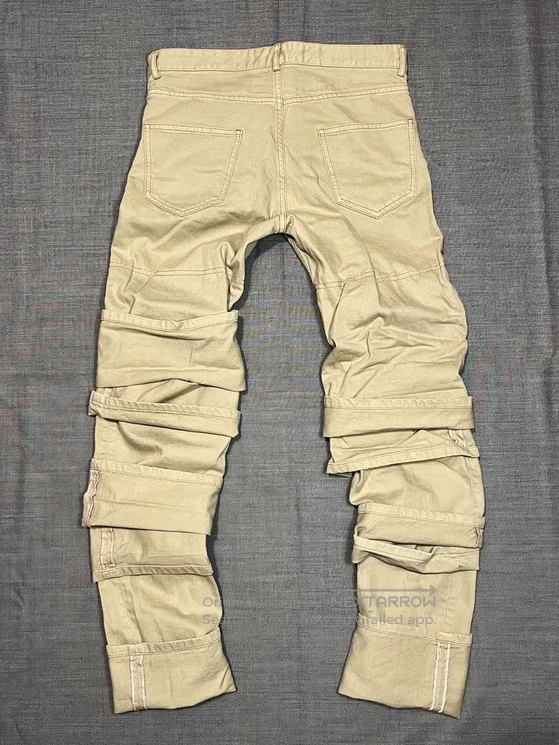 Y/Project Y/PROJECT Size XXS Folding jeans and laminated trousers Size US 26 / EU 42 - 1 Thumbnail