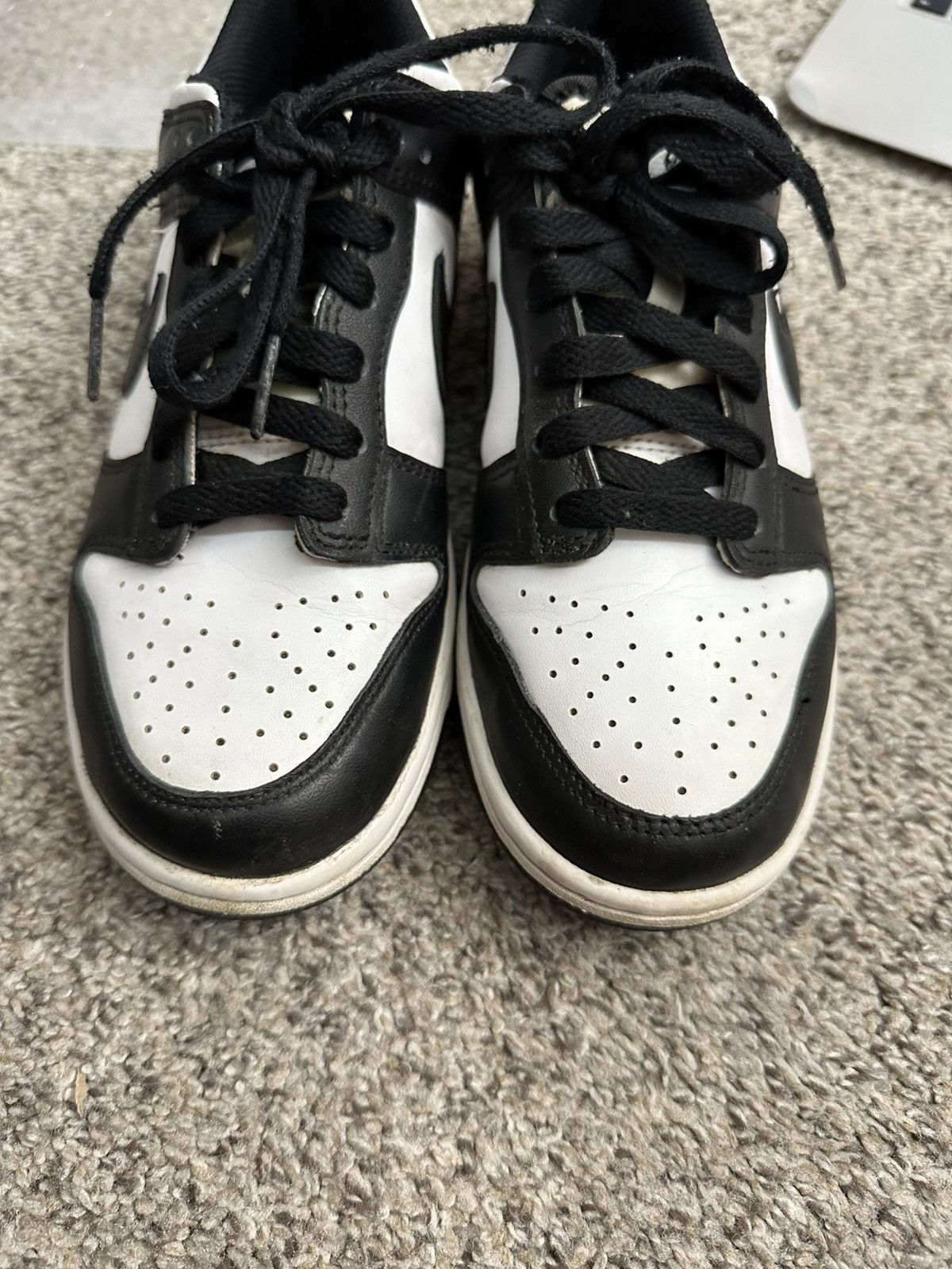 Nike Nike dunk low panda - size 6 - black white Size US 6 / EU 39 - 4 Thumbnail