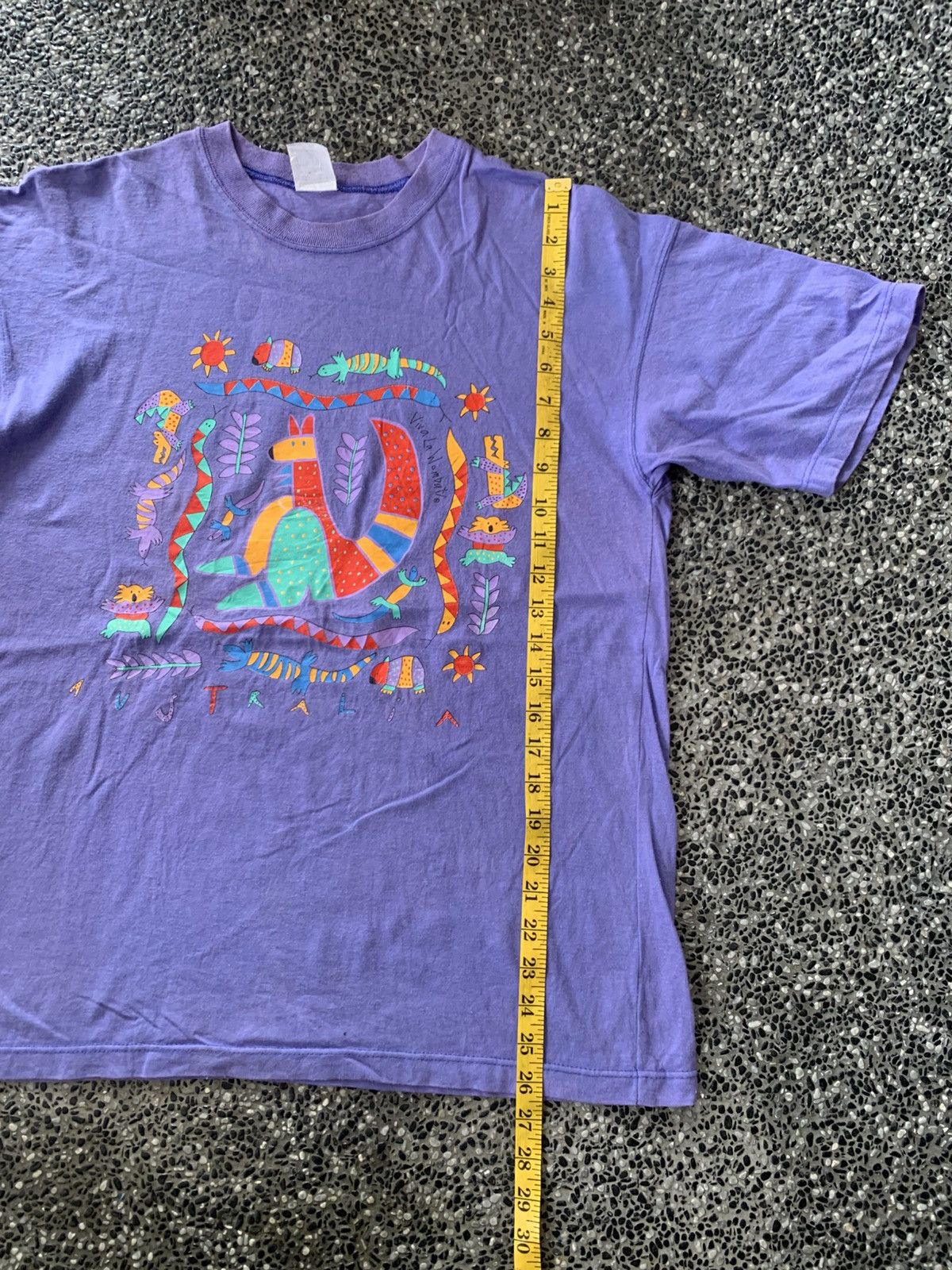 Arts & Science Vintage 90s Viva La Wombat Australian Art T shirt Size US M / EU 48-50 / 2 - 12 Thumbnail
