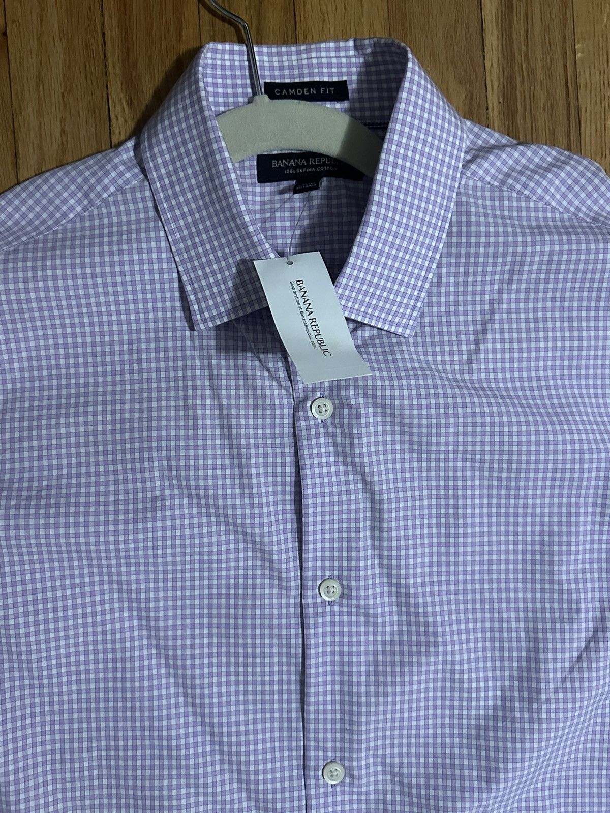 Banana Republic Banana Republic Dress Shirt Long Sleeve Size US L / EU 52-54 / 3 - 1 Thumbnail