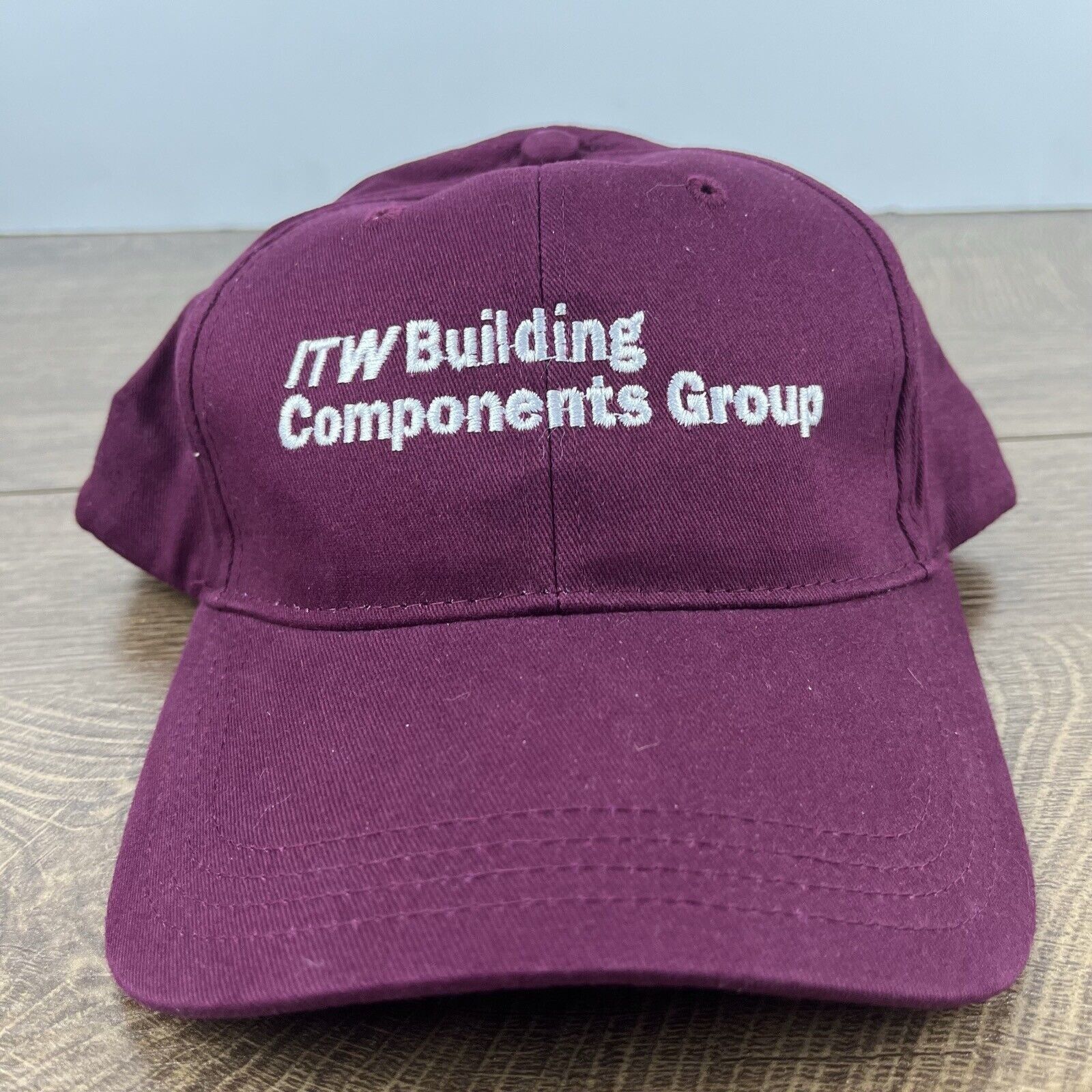 Other ITW Building Components Group Hat Red Cap Hat Adjustable Hat Size ONE SIZE - 4 Thumbnail
