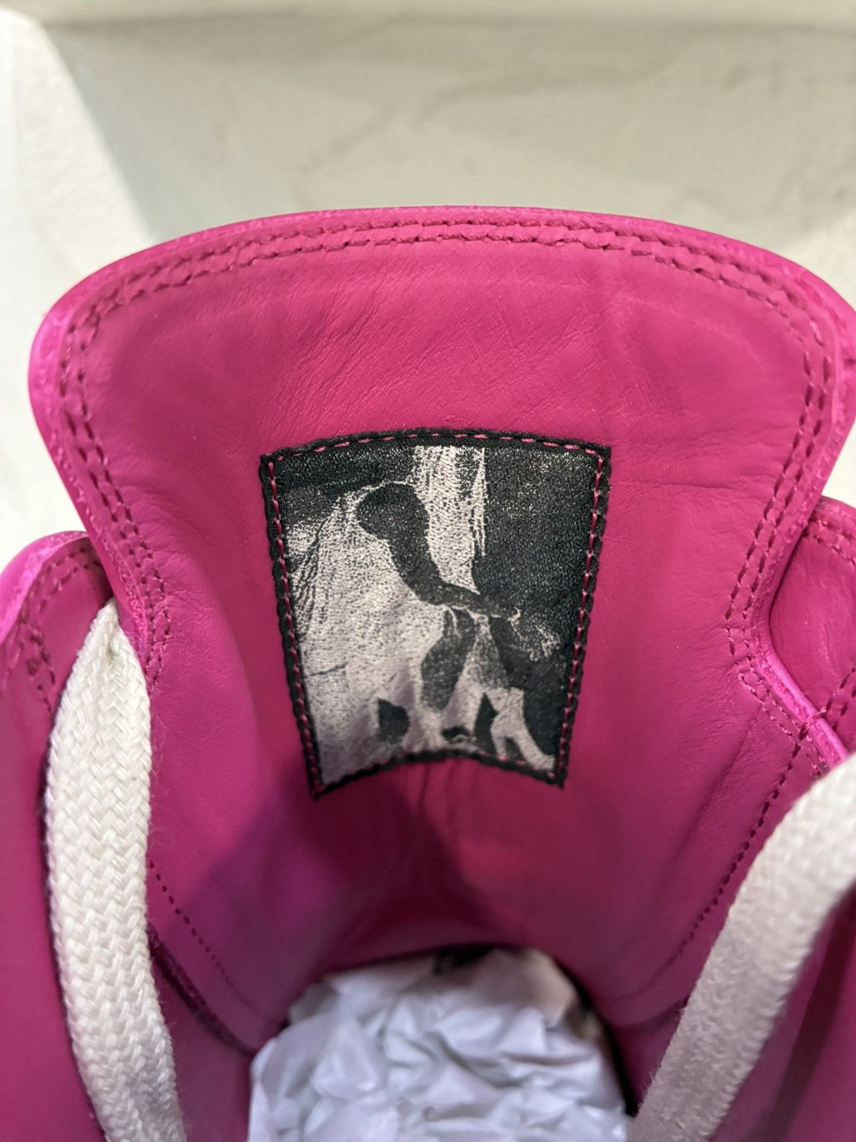 Rick Owens Rick Owens Hot Pink Ramones Sneakers Size US 7.5 / IT 37.5 - 14 Thumbnail