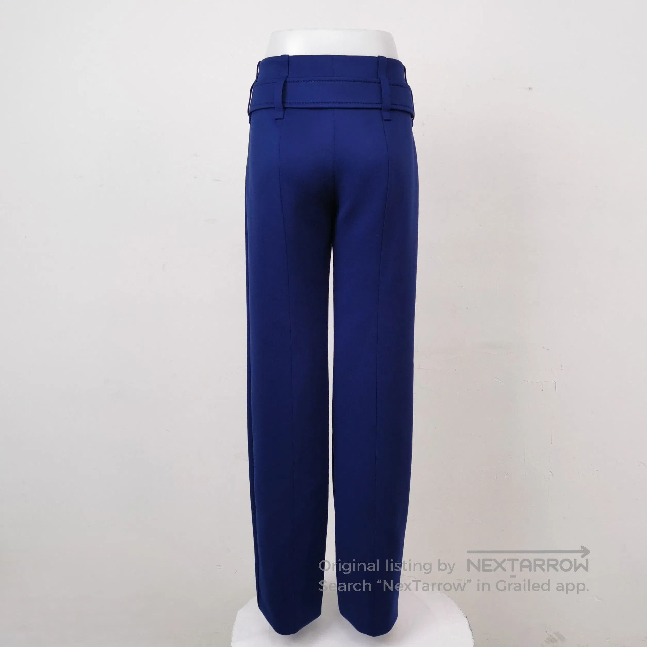Prada Prada Solid Color Belted Long Pants Size 4. Size 39" - 2 Thumbnail