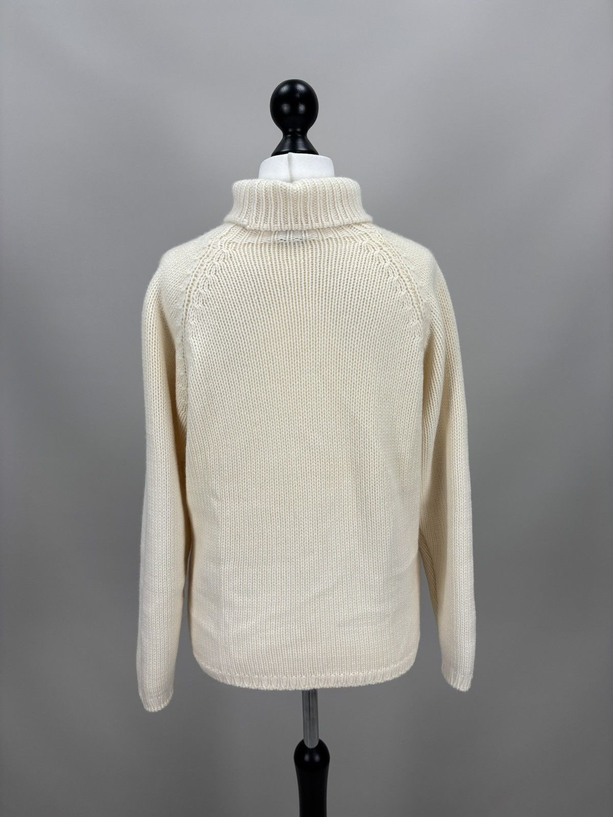 Jil Sander Womens sweater Jil Sander Raf Simons Size 38 Color Beige Size XS / US 0-2 / IT 36-38 - 5 Thumbnail