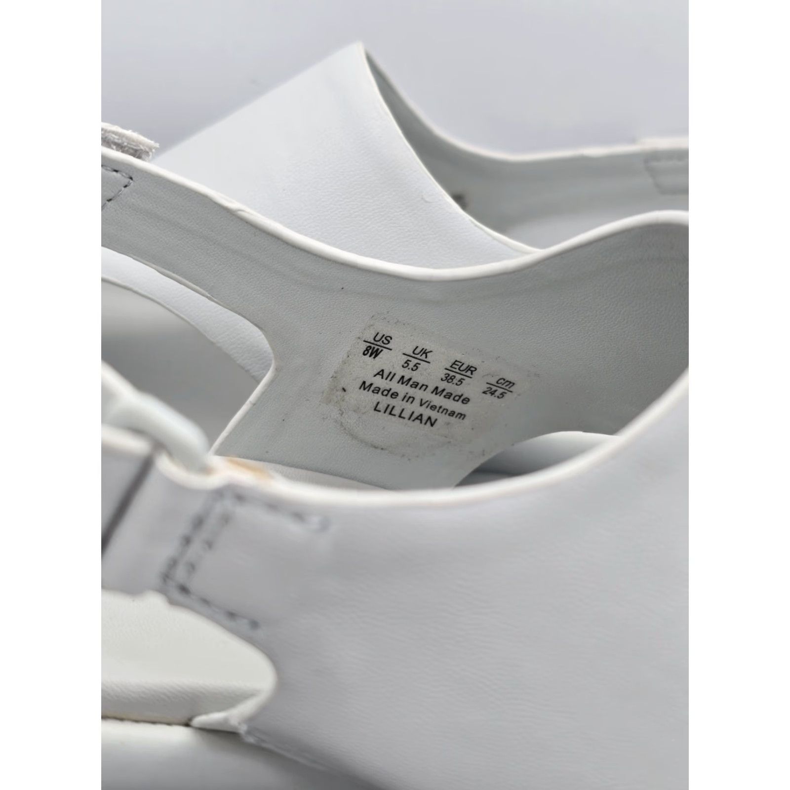 Naturalizer Naturalizer Lillian Slingback Sandal Mist Grey 8 WIDE Women Shoes Womens Sandal NIB Size US 8 / IT 38 - 7 Thumbnail
