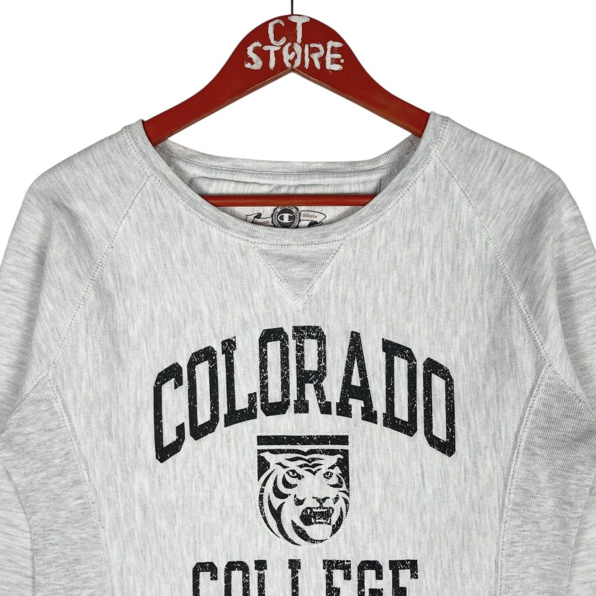 Champion Champion Colorado College Tigers Reverse Weave Sweatshirt Size M / US 6-8 / IT 42-44 - 3 Thumbnail