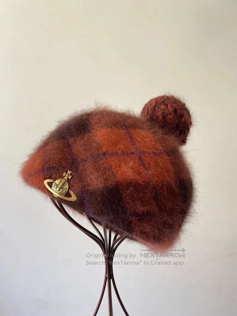 Vivienne Westwood Vivienne Westwood Vintage Plaid Beret . Size ONE SIZE - 2 Thumbnail