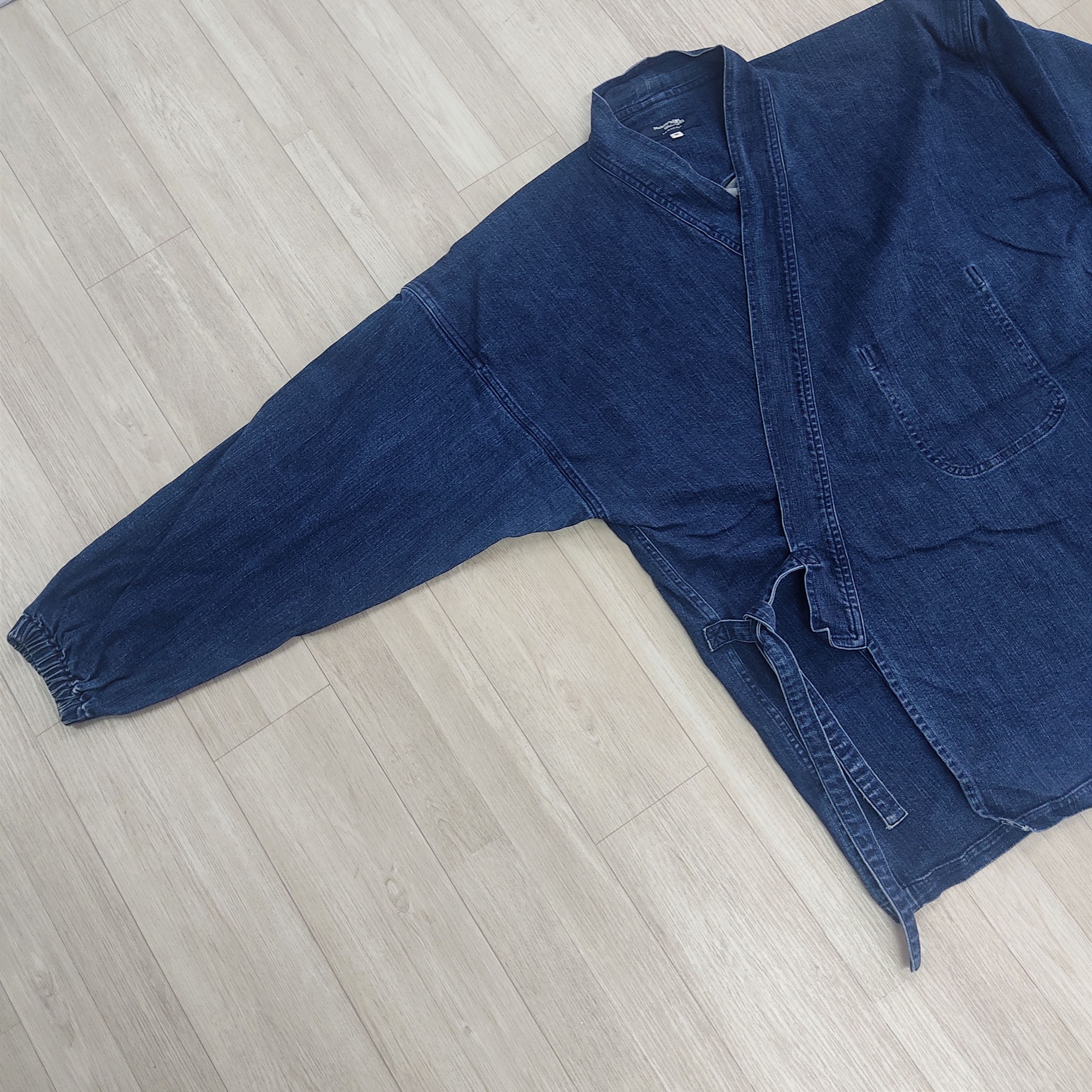 Kaihara Denim KAIHARA DENIM Kamakura Denim Samue Kimono Jacket Size US M / EU 48-50 / 2 - 9 Thumbnail