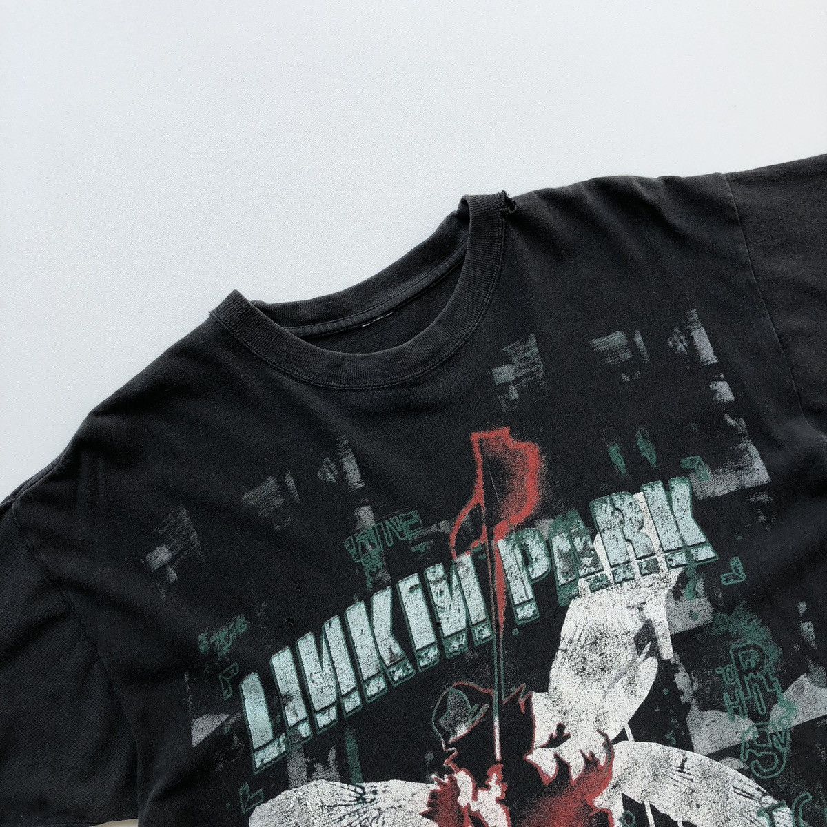 Band Tees Linkin Park 2000 Hybrid Theory Vintage 00’s All Over T-Shirt Size US S / EU 44-46 / 1 - 3 Thumbnail