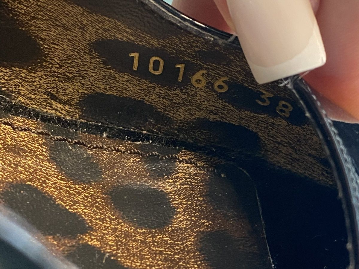 Dolce & Gabbana Patern leather wedges Size US 8 / IT 38 - 9 Thumbnail