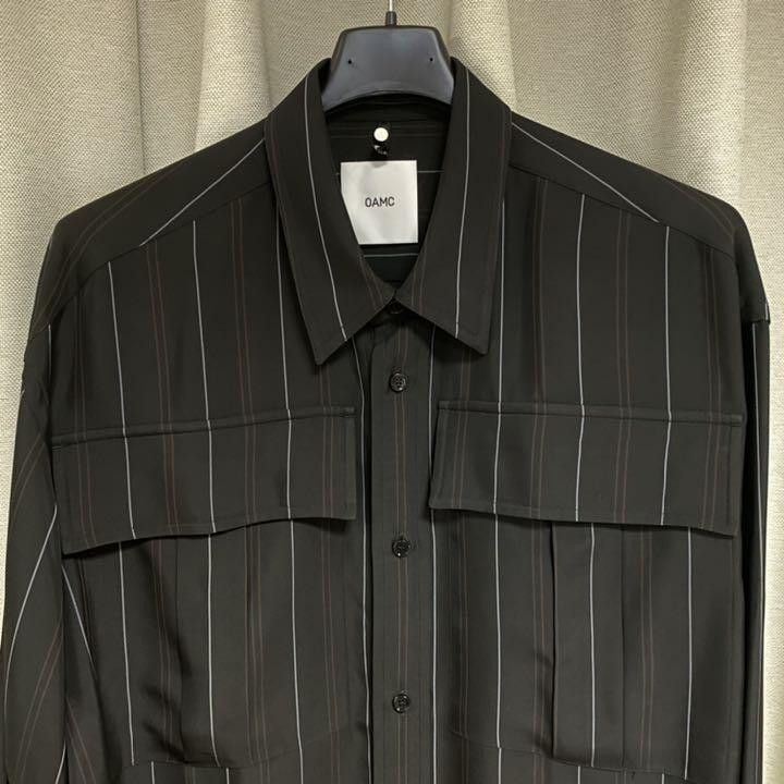 Oamc Viscose Kibbo Striped Shirt sz S | Grailed