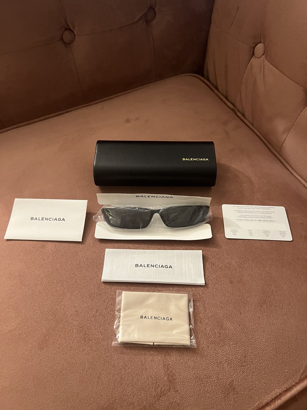 Balenciaga 17FW Cat Eye Sunglasses Size ONE SIZE - 2 Thumbnail