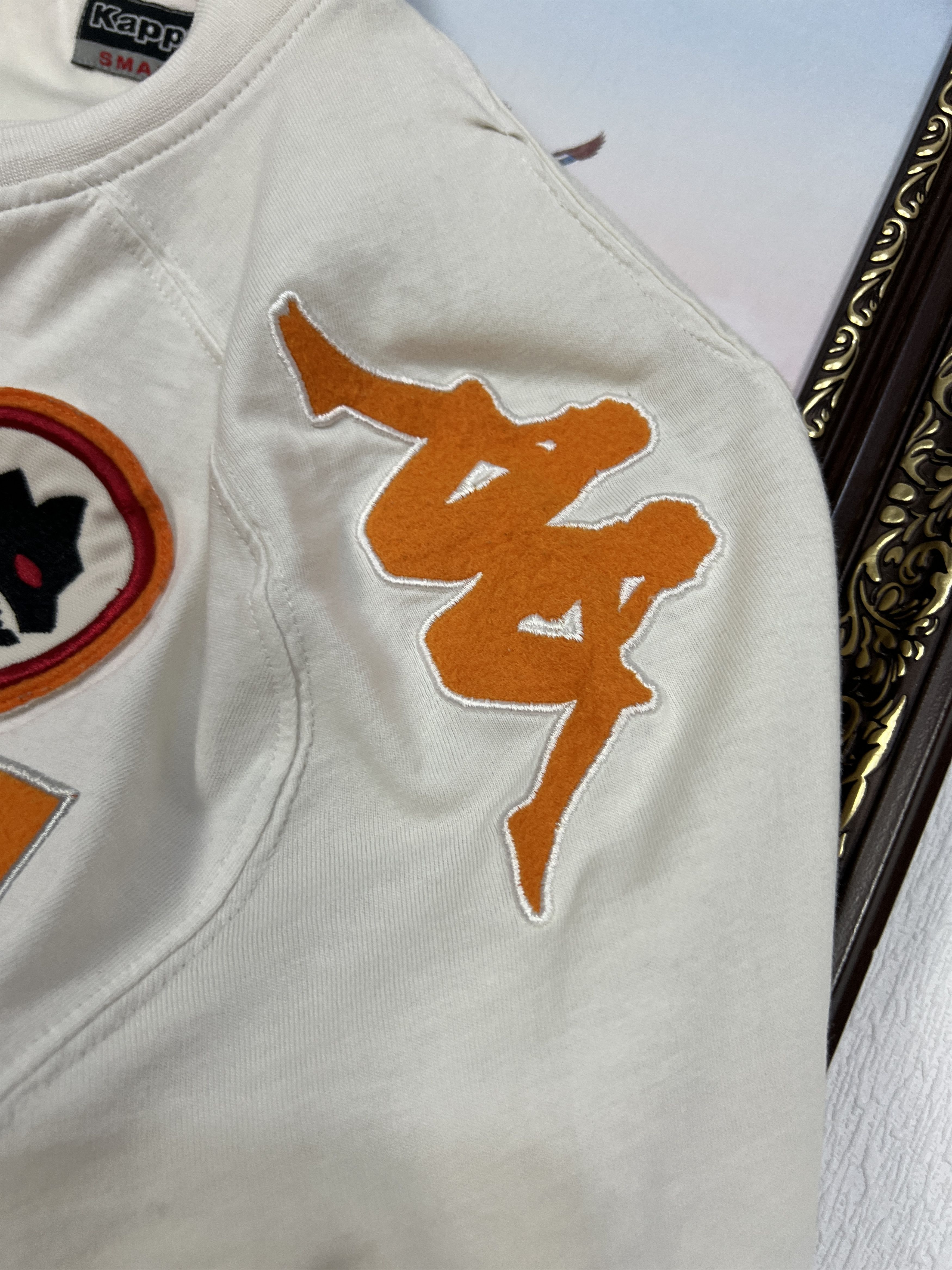Kappa Vintage AC Roma Football Train Shirt Soccer White Maglia Size US S / EU 44-46 / 1 - 5 Thumbnail