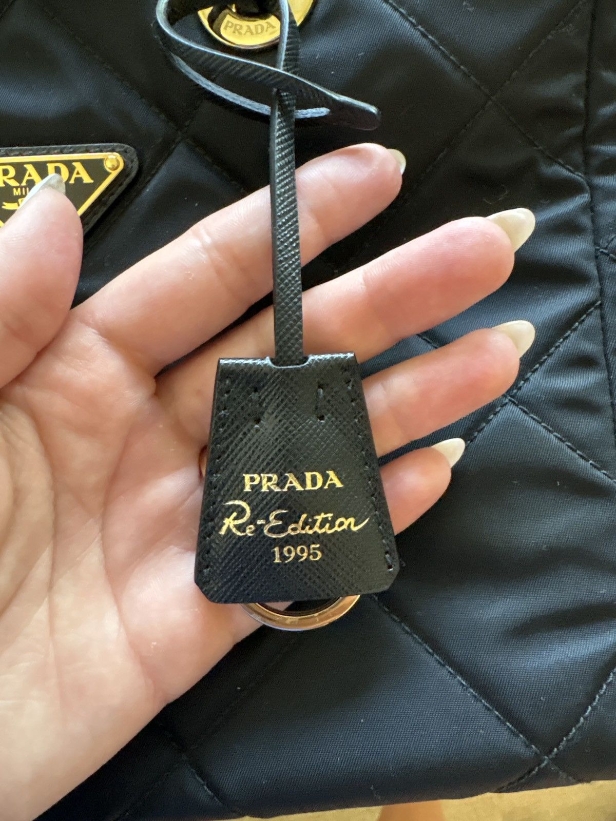 Prada Prada Re-Edition 1995 Chain Tote Size ONE SIZE - 11 Thumbnail