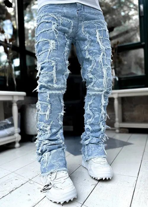 Japanese Brand Hitomi x Ishii #25 Streetwise Stretch Pants Jeans Size US 38 / EU 54 - 8 Thumbnail