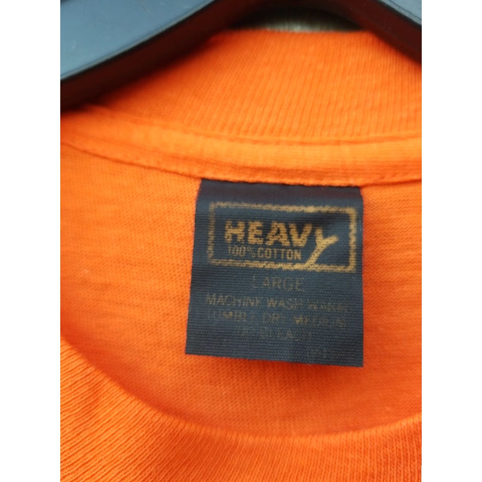 Vintage VINTAGE The Band ROCK CONCERT TOUR SHIRT DEADSTOCK LARGE Shirt Mens Band Merch Orange 70s 80s Size US L / EU 52-54 / 3 - 3 Thumbnail