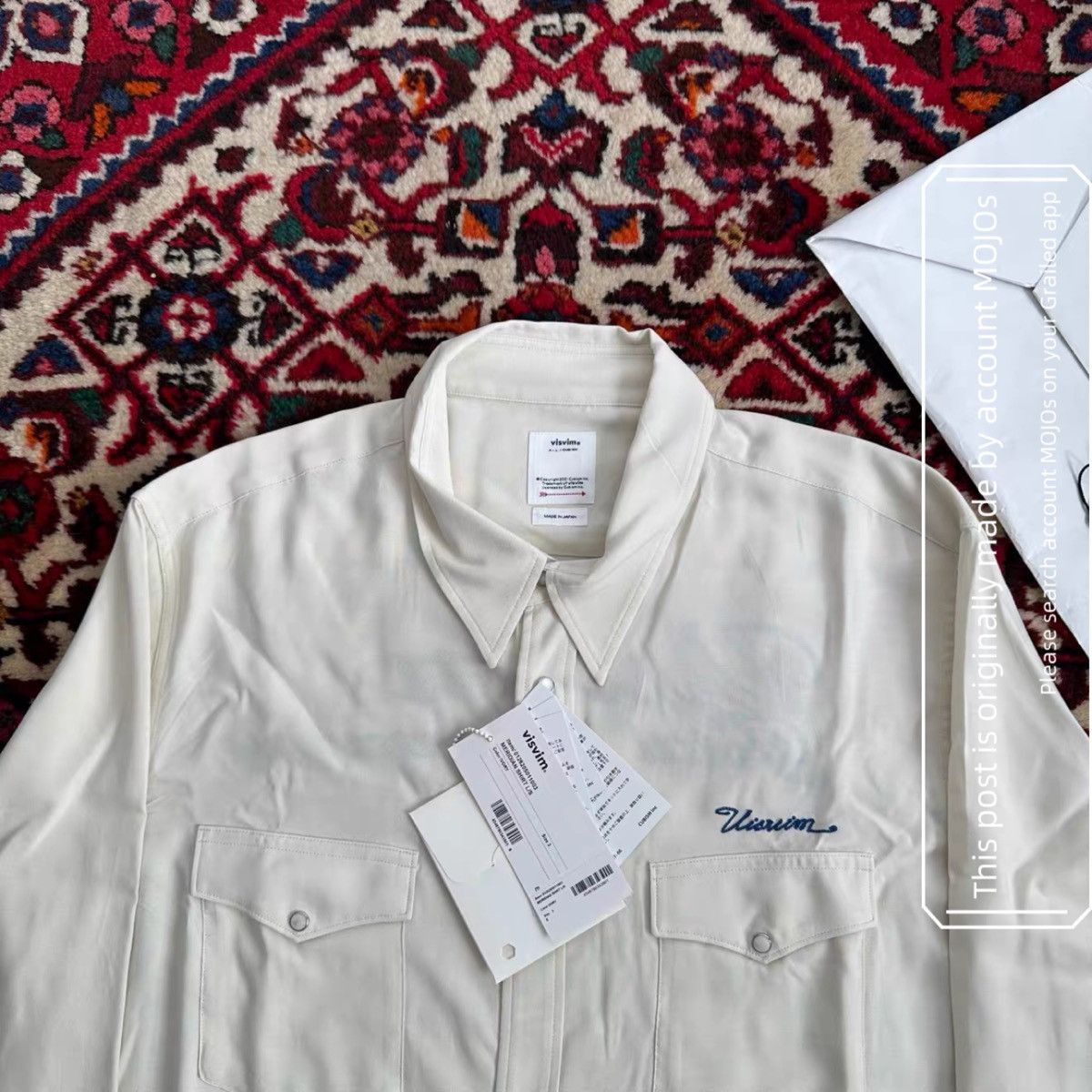 Visvim Sz 3 Visvim 26AW Meridian Shirt L/S Shirt mo.jos553 Size US L / EU 52-54 / 3 - 4 Thumbnail