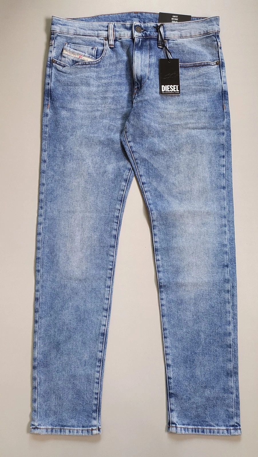 Diesel Diesel 2019 D-STRUKT-R L.32 MENS JEANS T/9668 Size US 32 / EU 48 - 2 Thumbnail