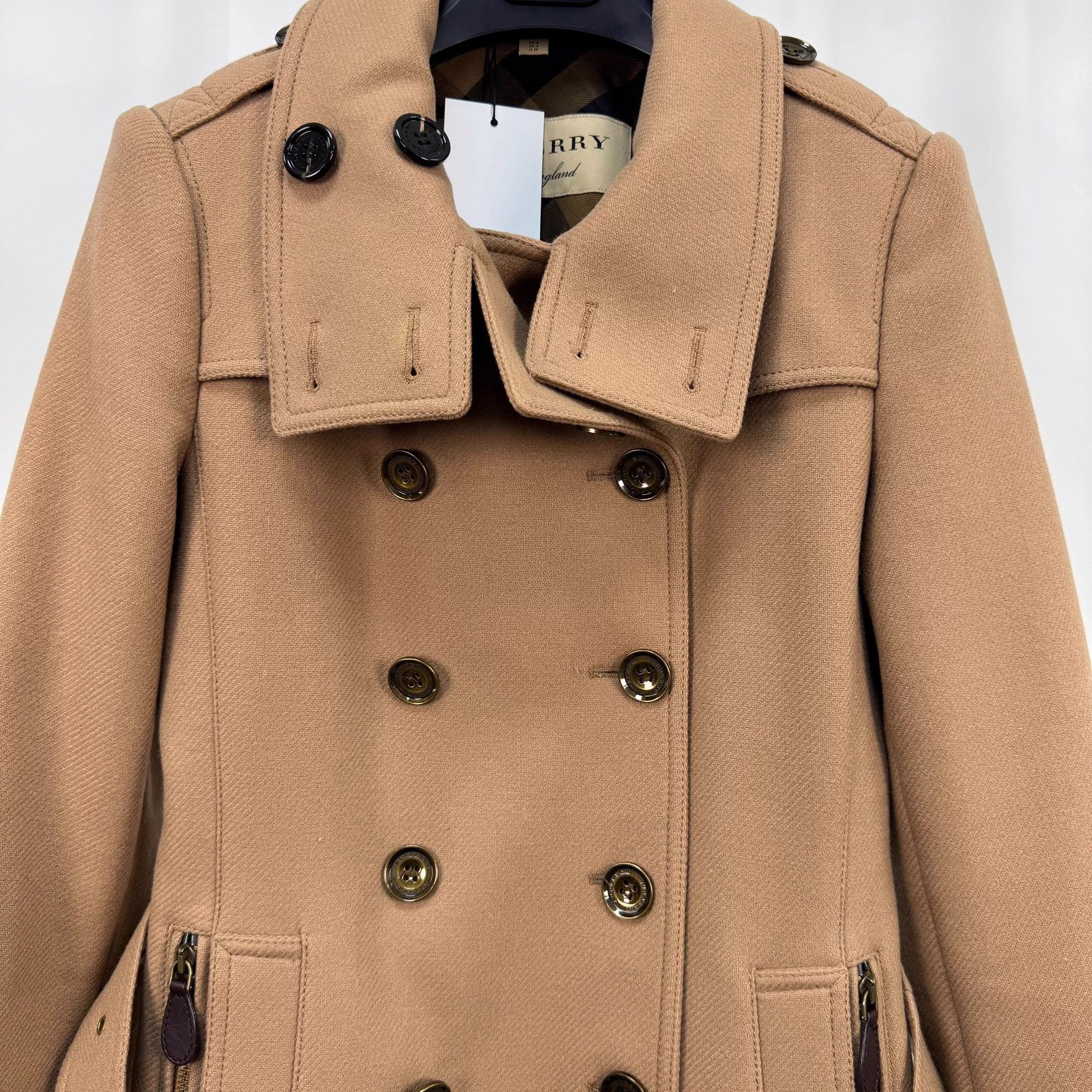 Burberry Burberry double-breasted wool coat UK6 99 new Size XS / US 0-2 / IT 36-38 - 3 Thumbnail