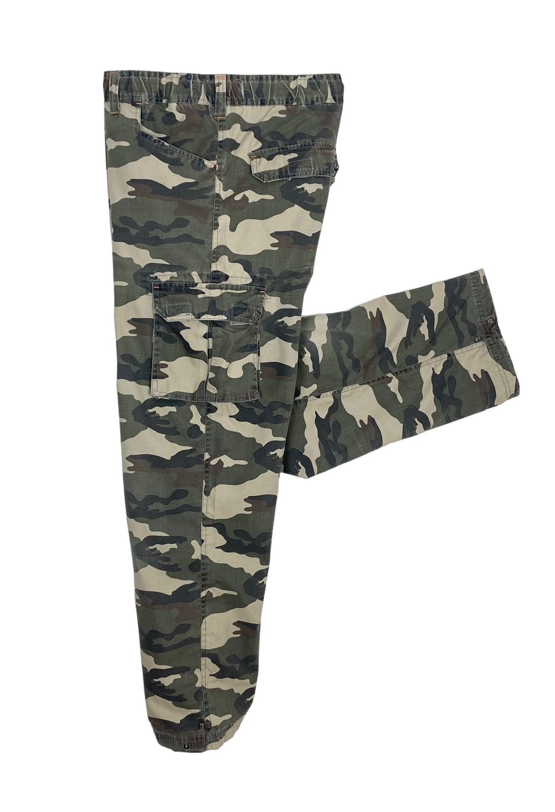 Vintage Rare‼️ Vintage Cargo Camouflage Trousers Size US 37 - 8 Thumbnail