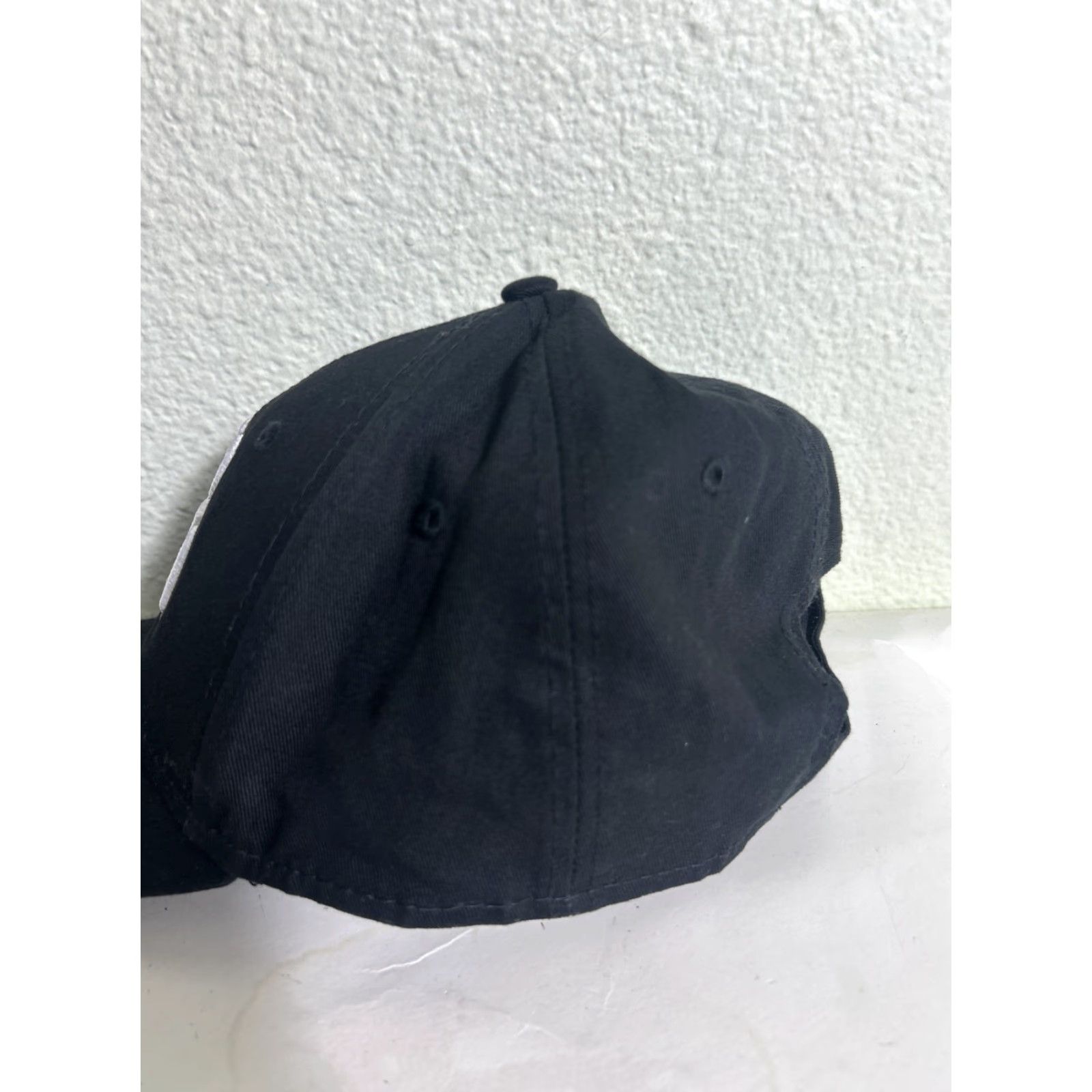 New Era New Era Strapback Hat Peso Pluma Black White Embroidery Adjustable Baseball Cap Men One Size Black Size ONE SIZE - 7 Thumbnail