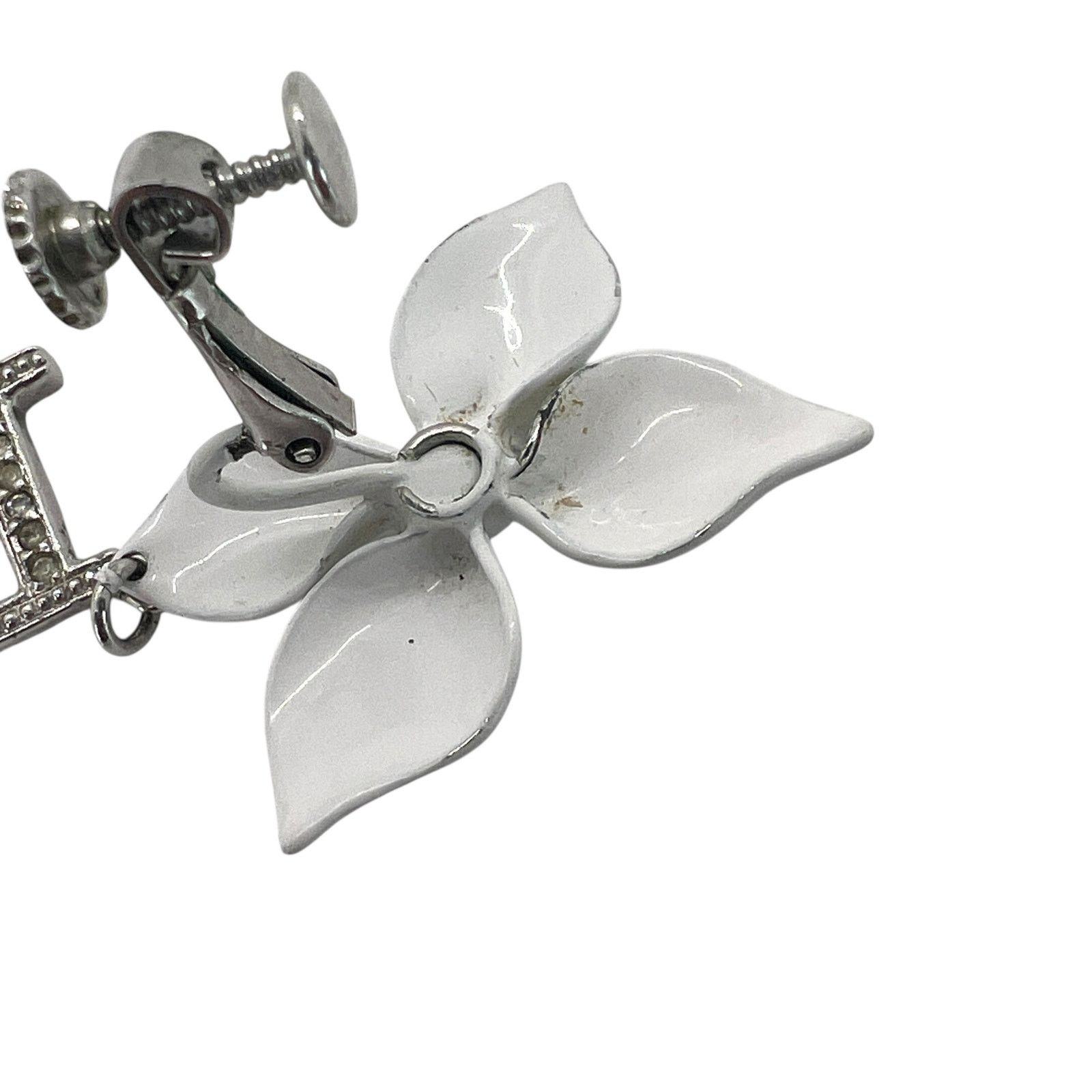 Dior Dior Vintage Flower Earrings Size ONE SIZE - 7 Thumbnail