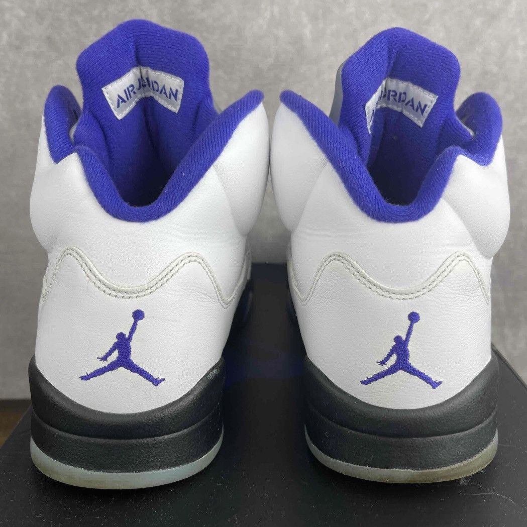 Jordan Brand Jordan 5 Dark Concord 2022 DD0587-141 White Purple Men’s OG Size US 10 / EU 43 - 7 Thumbnail