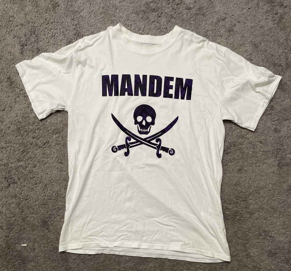 Vintage Vintage “Mandem” Tee Size US L / EU 52-54 / 3 - 1 Thumbnail