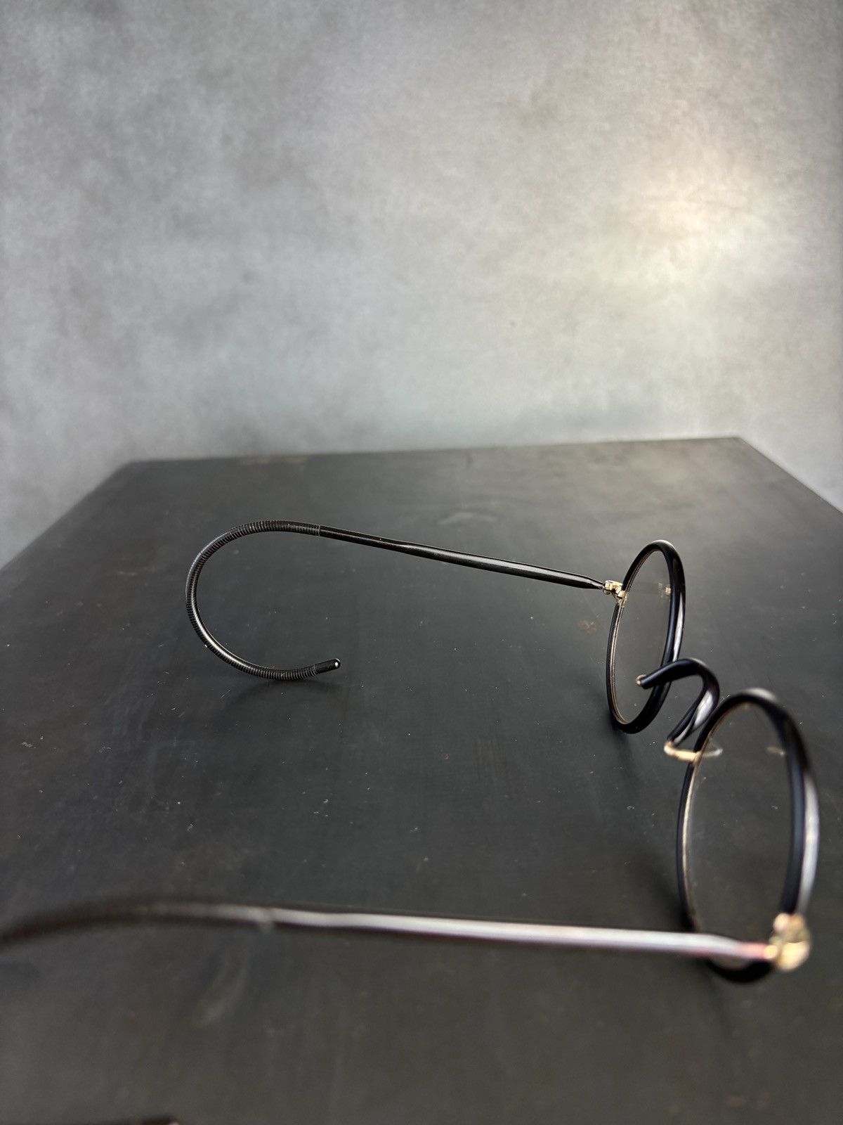 Bausch & Lomb Antique Eyeglasses 1900s B&L Round Windsor Frames Spectacles Size ONE SIZE - 9 Thumbnail