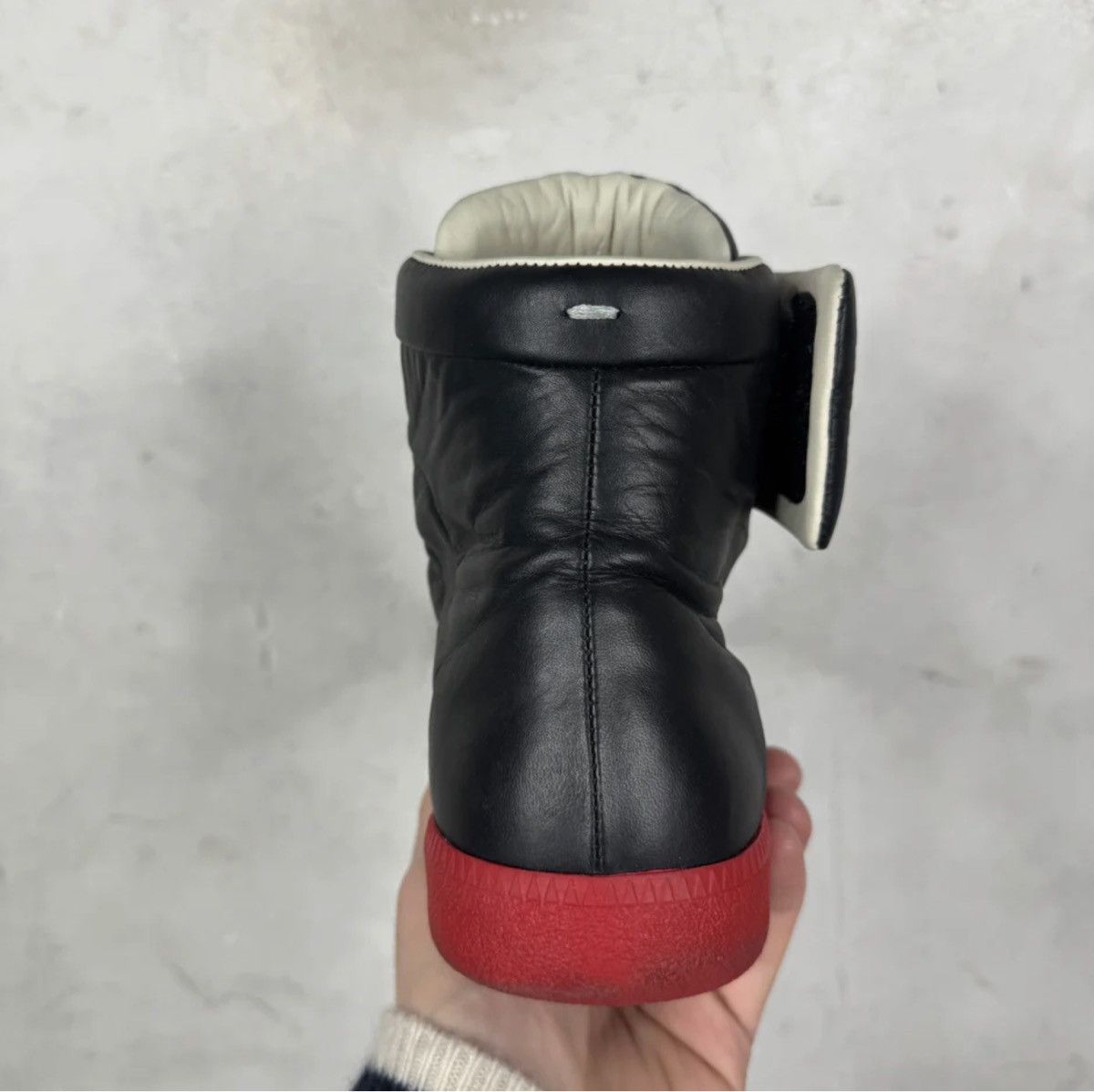 Maison Margiela Maison Margiela High Top Future Leather 42-43 Size US 9 / EU 42 - 4 Thumbnail