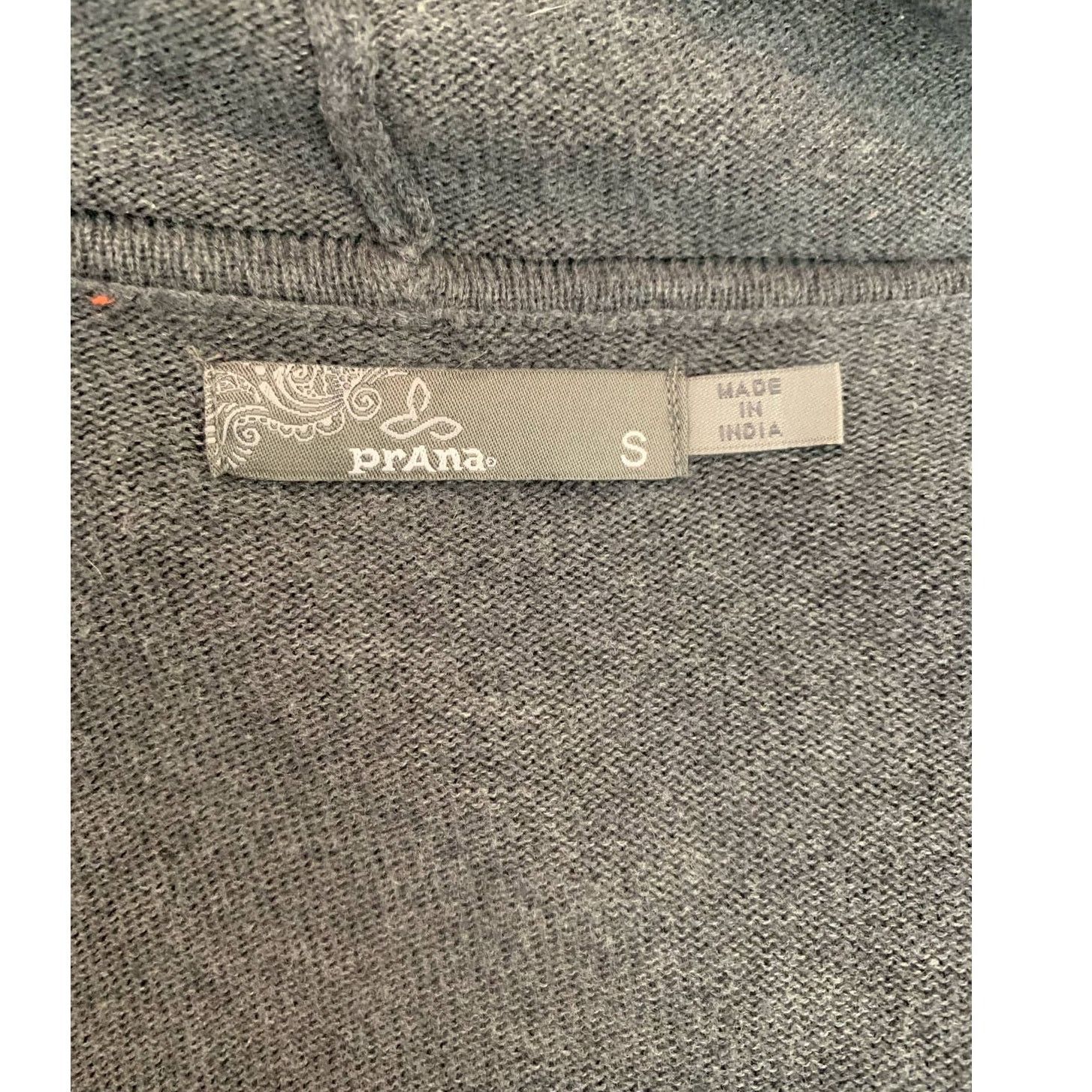 Prana Prana gray long sleeves open front cardigan size Small Size S / US 4 / IT 40 - 4 Thumbnail