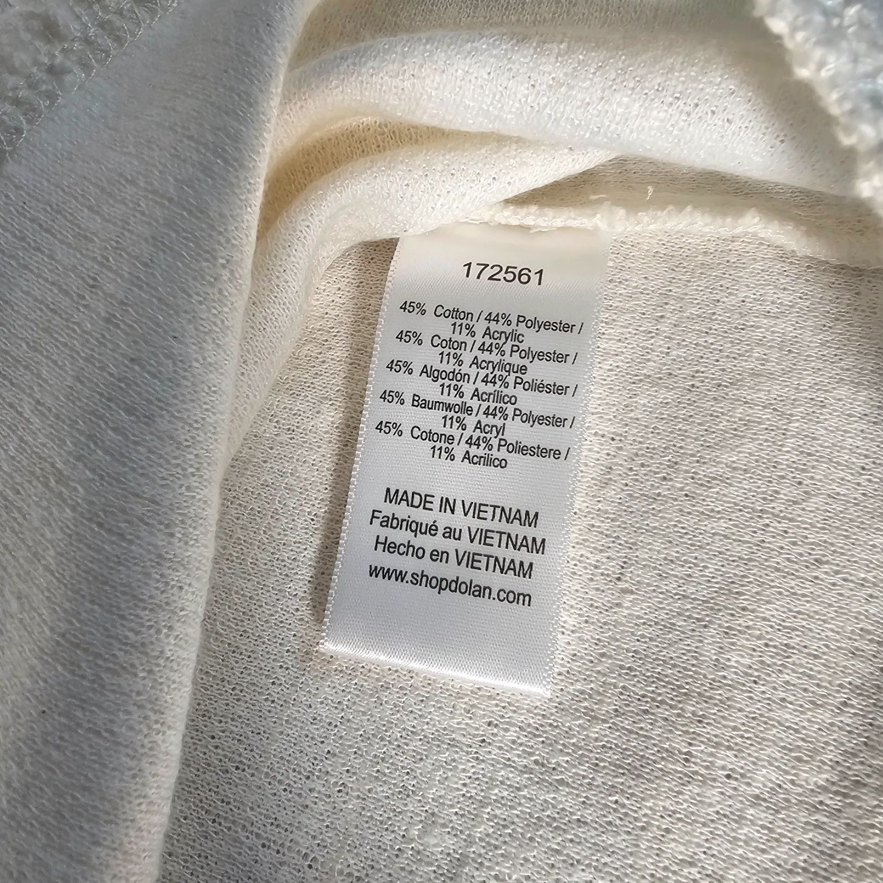 Anthropologie VINTAGE Anthropologie Dolan Left Coast Women's Sleeveless One Shoulder Ruffle Neck Cotton Blend XS Ivory Top Size XS / US 0-2 / IT 36-38 - 7 Thumbnail