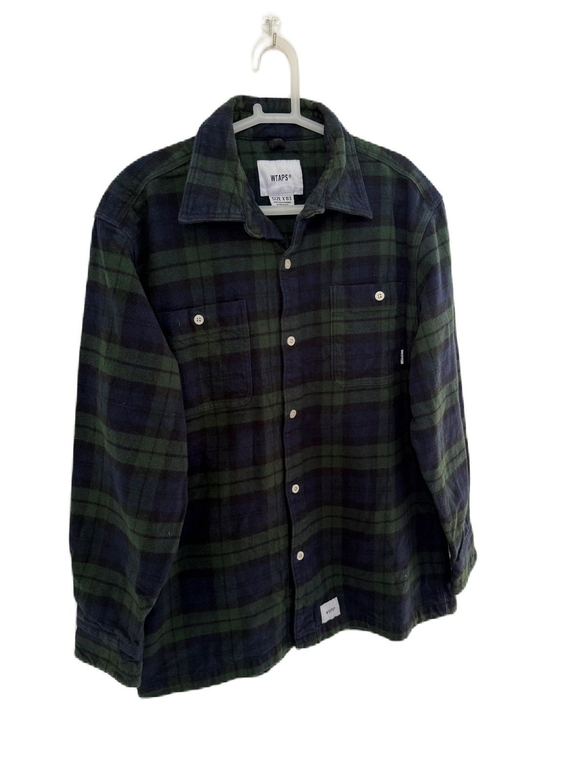 Wtaps WTAPS PLAID JAPAN CHICANO STYLE OVERSIZED DOUBLE POCKET Size US L / EU 52-54 / 3 - 2 Thumbnail