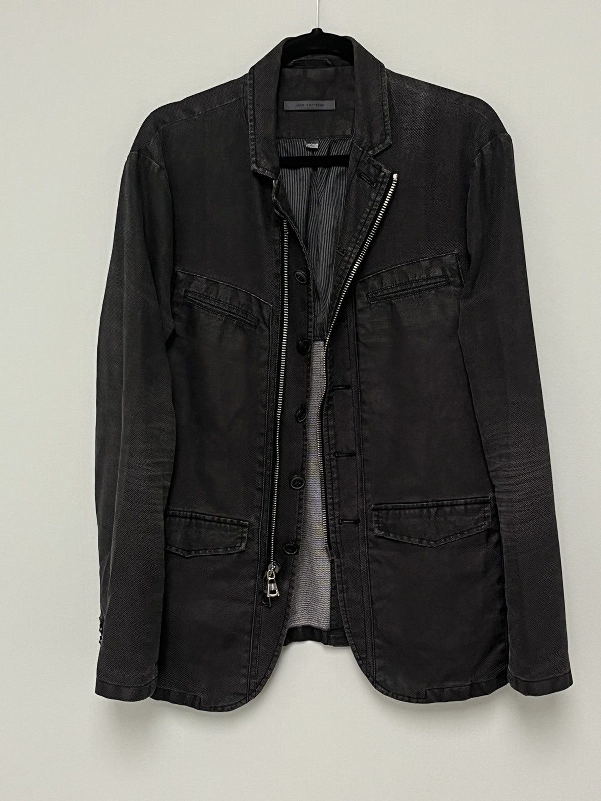 John Varvatos Garment Washed Jacket. 50 Size US M / EU 48-50 / 2 - 2 Thumbnail