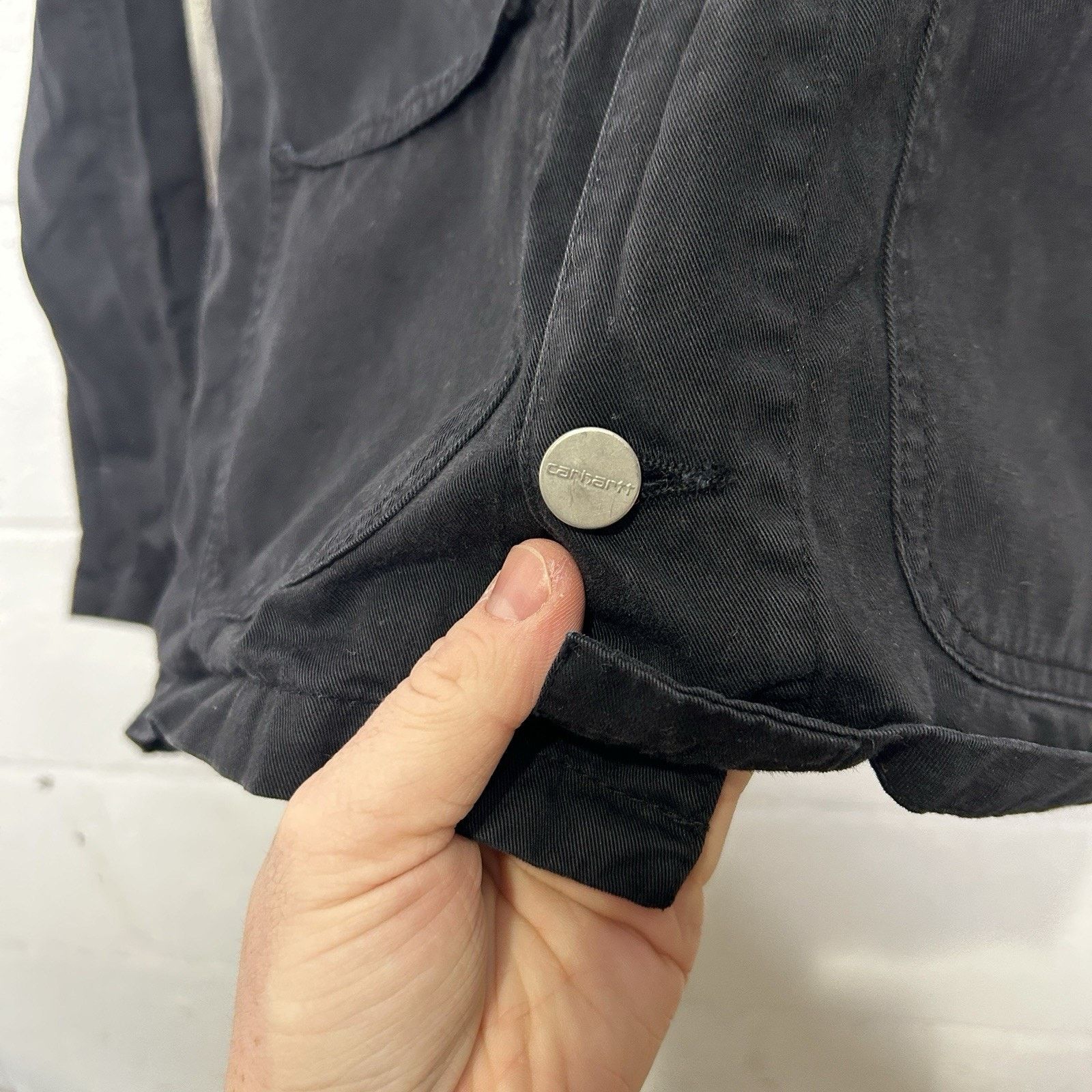 Carhartt Carhartt WIP Women's Unlined Michigan Chore Jacket “Black” Size XS / US 0-2 / IT 36-38 - 6 Thumbnail