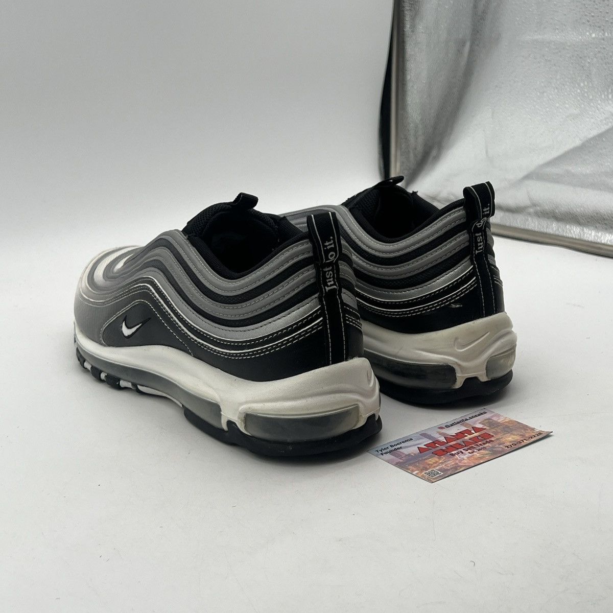 Nike Air max 97 reflective silver Size US 12 / EU 45 - 4 Thumbnail