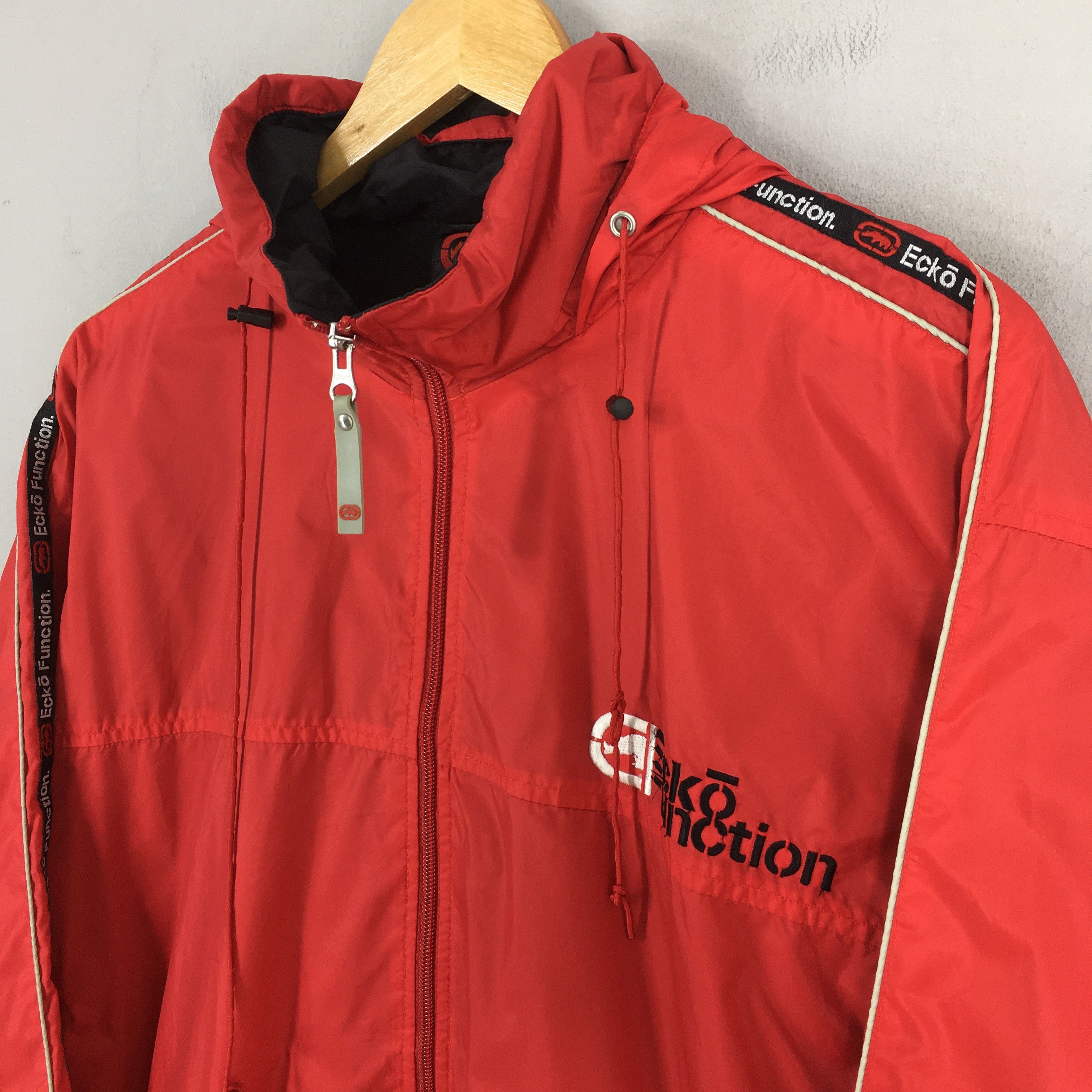 Ecko Unltd. Vintage 90's Ecko Function Windbreaker Hoodie Jacket Large Size US L / EU 52-54 / 3 - 3 Thumbnail