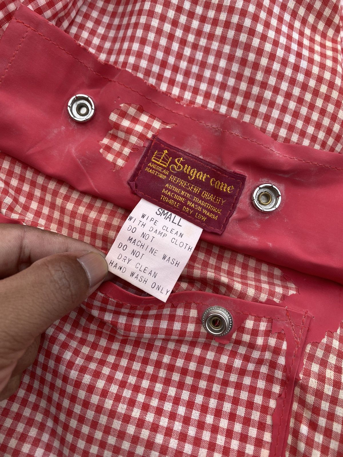 Sugar Cane Rare Vintage 90s Sugar Cane Checkered Jacket Size US M / EU 48-50 / 2 - 17 Thumbnail