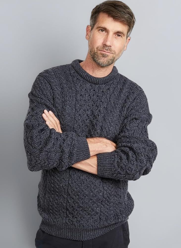 Aran Crafts Vintage Aran Crafts Sweater Wool Knit Fisherman Crewneck Size US L / EU 52-54 / 3 - 1 Thumbnail