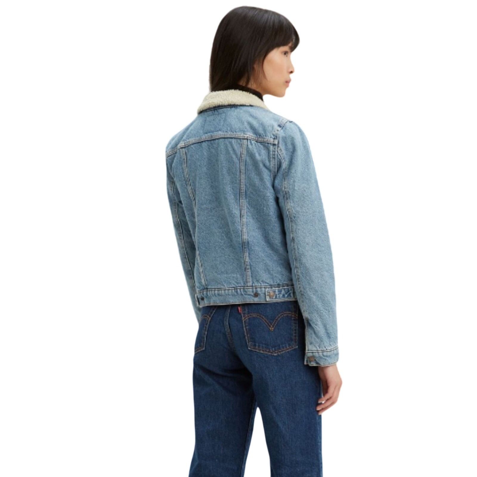 Levi's Levi's Original Sherpa Trucker Jacket, Size M Size M / US 6-8 / IT 42-44 - 11 Thumbnail