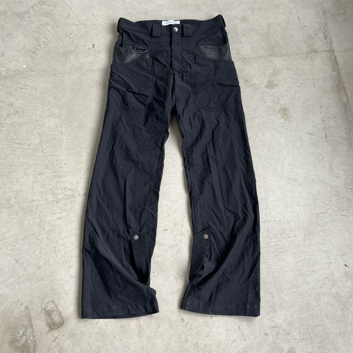 Kiko Kostadinov SS23 Kiko Kostadinov Sample Black Pants Size US 30 / EU 46 - 1 Thumbnail